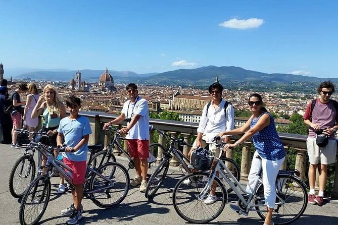 Bike Tour of Florence with Piazzale Michelangelo - Santa Croce, Signoria, and Dante’s neighborhood