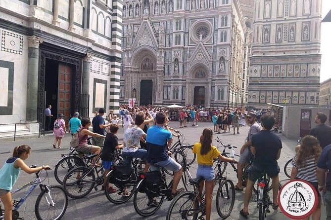 Bike Tour of Florence with Piazzale Michelangelo - Ponte Vecchio, then the climb to Piazzale Michelangelo