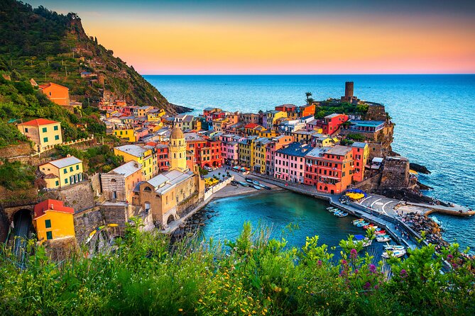 Cinque Terre and Pisa Tower Tour from Florence Semi Private - The day’s essentials