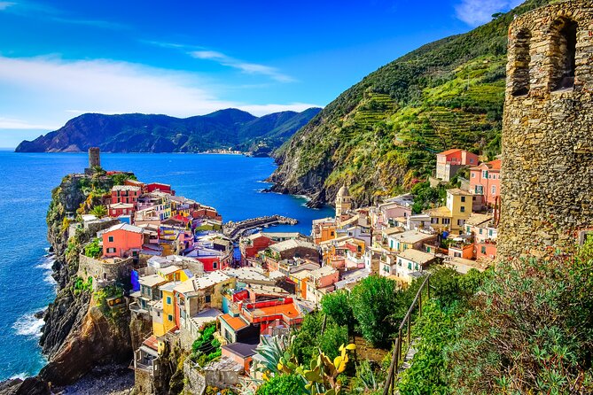 Cinque Terre and Pisa Tower Tour from Florence Semi Private - By boat, train or trail to Manarola