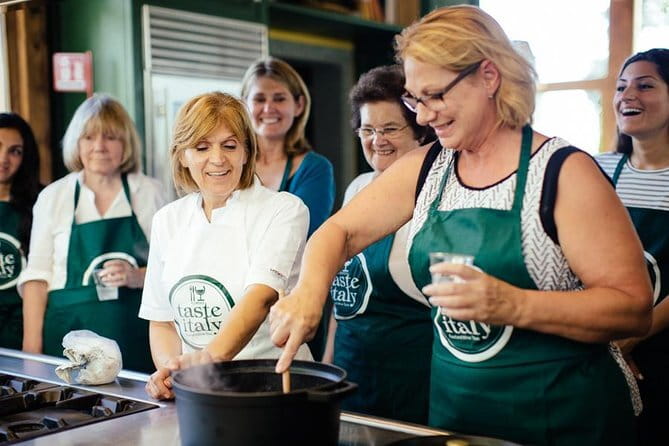 Cooking Class and Lunch at a Tuscan Farmhouse with Local Market Tour from Florence - Rolling up your sleeves for pasta and Tuscan cooking