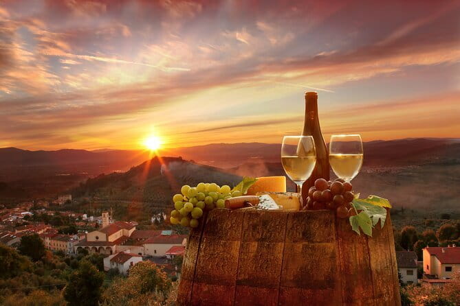 Experience Chianti & Cheese w/ 3 wineries & dairy visit—max 8 pp - Lunch at the last winery