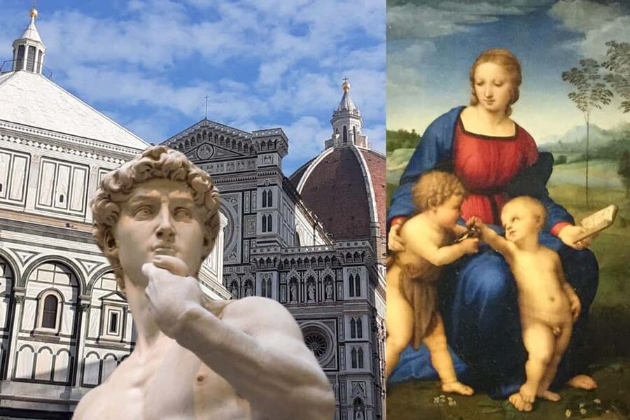 Florence: 4-Hour Accademia and Uffizi Galleries Guided Tour - Starting near the Accademia