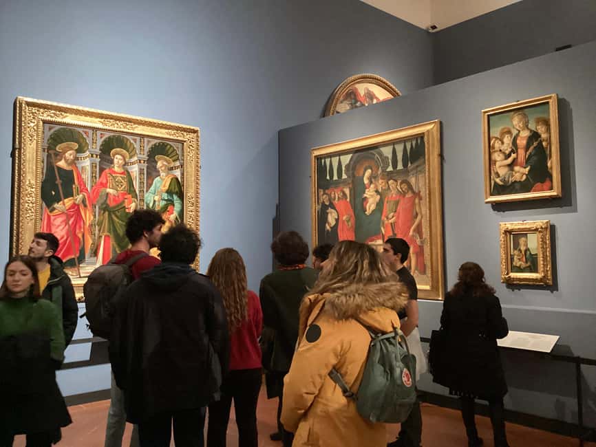 Florence: 4-Hour Accademia and Uffizi Galleries Guided Tour - Finding the Renaissance at the Uffizi