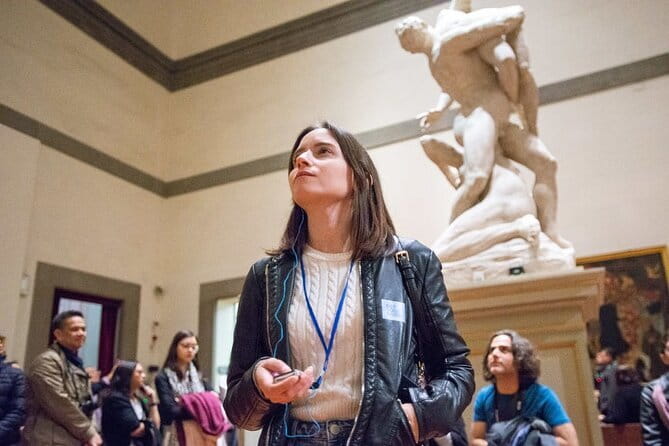Florence Accademia Gallery Tour with Entrance Ticket Included - The guide adds context that labels cannot