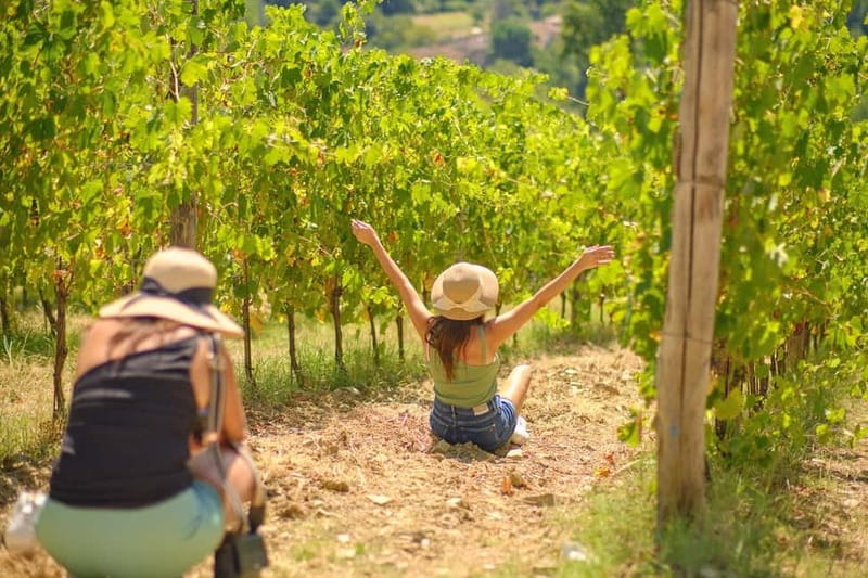 Florence: Chianti Wineries Tour with Wine Tasting - Between stops: a short ride and another view of the region