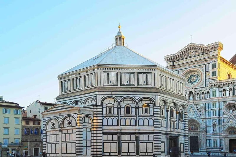 Florence:Duomo Complex & Giotto's Bell Tower Ticket+AudioApp - The Baptistery and its changing view