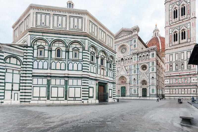 Florence Duomo Square Guided Walking Tour with Entry Tickets - Entering the Baptistery through the Gates of Paradise