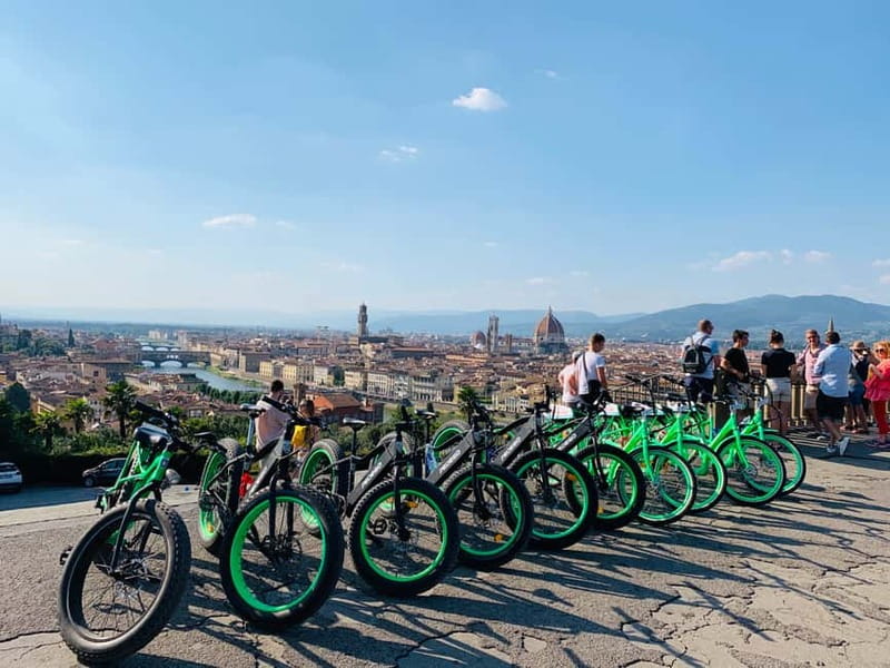Florence: E-Bike Tour with Michelangelo Square - Starting among Florence’s central landmarks