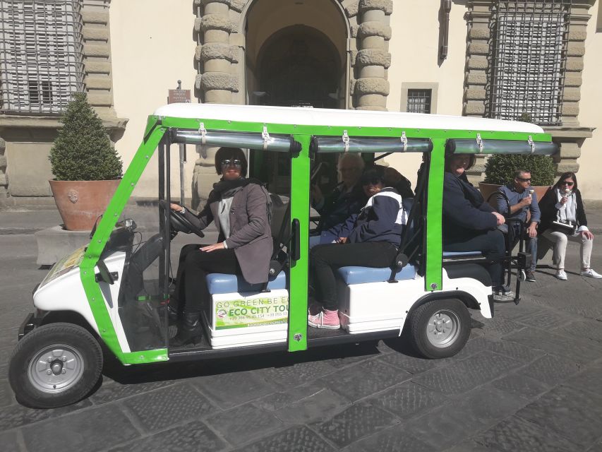 Florence: Eco-Friendly Golf Cart City Tour with Audio Guide - FAQ