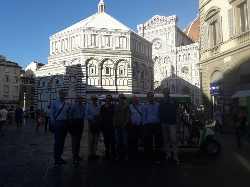 Florence: Eco-Friendly Golf Cart City Tour with Audio Guide - Santa Maria Novella, old walls and local stories