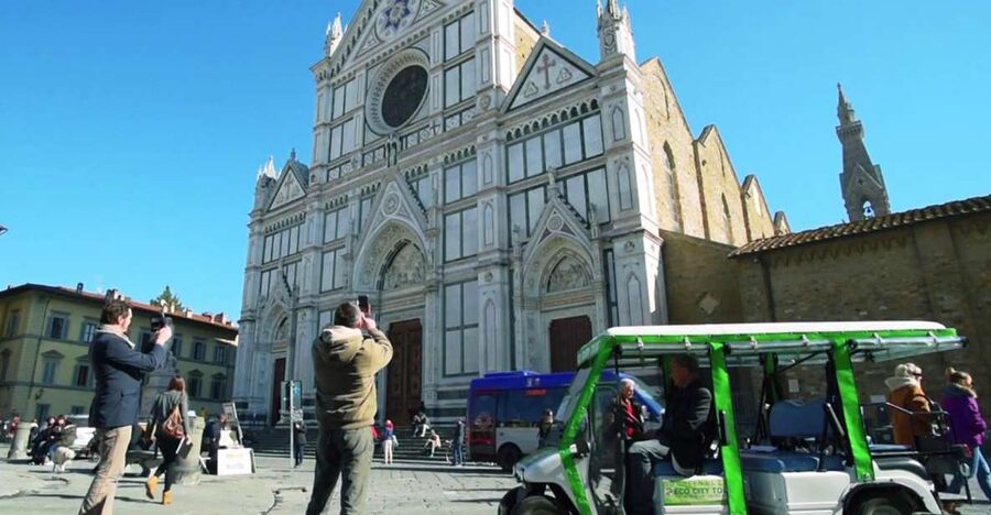Florence: Eco-Friendly Golf Cart City Tour with Audio Guide - The guide can shape the ride