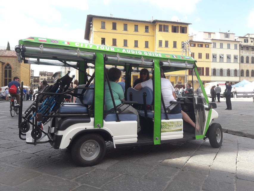 Florence: Eco-Friendly Golf Cart City Tour with Audio Guide - What the $67.19 price gets you