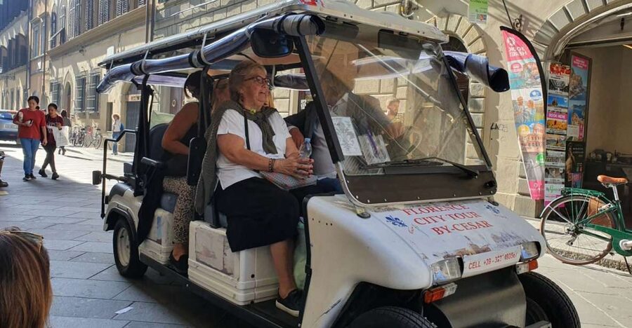 Florence: Eco-Friendly Panoramic Tour in Electric Golf Cart - Starting near Eataly