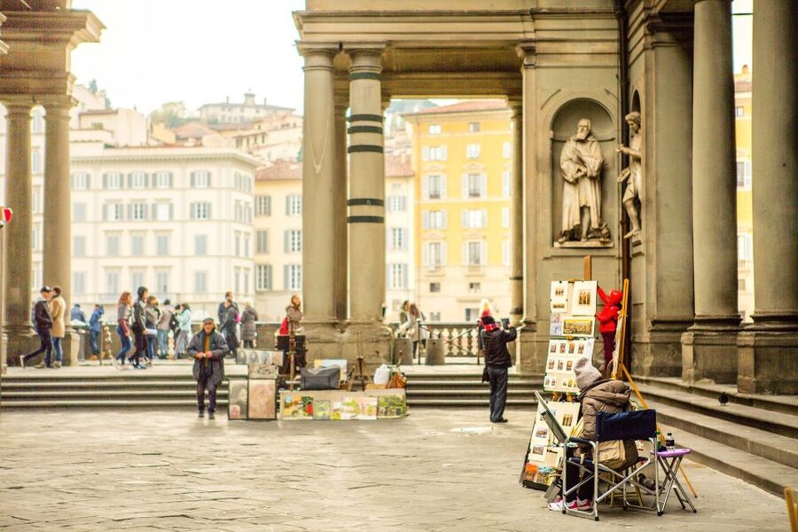 Florence: Eco-Friendly Panoramic Tour in Electric Golf Cart - Along the Arno and up to Piazzale Michelangelo