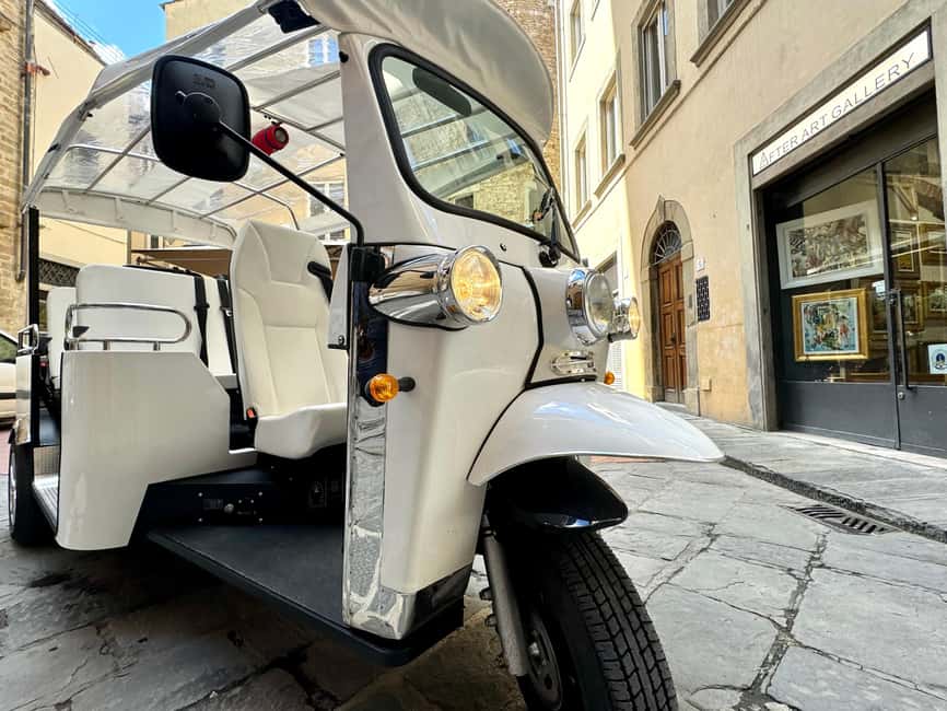 Florence: Electric Tuk-Tuk or Golf Cart City Tour - Starting at Santa Maria Novella
