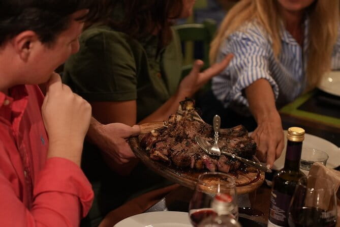 Florence Evening Food Tour with Florentine Steak & Tuscan Wine - Via dei Neri brings the aperitivo bites