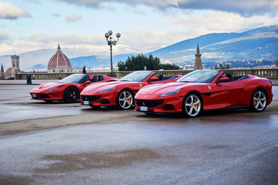 Florence: Ferrari Test Driver with a Private Instructor - Piazzale Michelangelo is the starting line