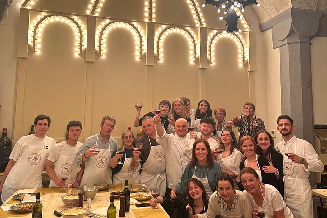 Florence: Flambé Cheese Wheel Truffle Pasta Class & Tiramisù - A small group, with a lively feel