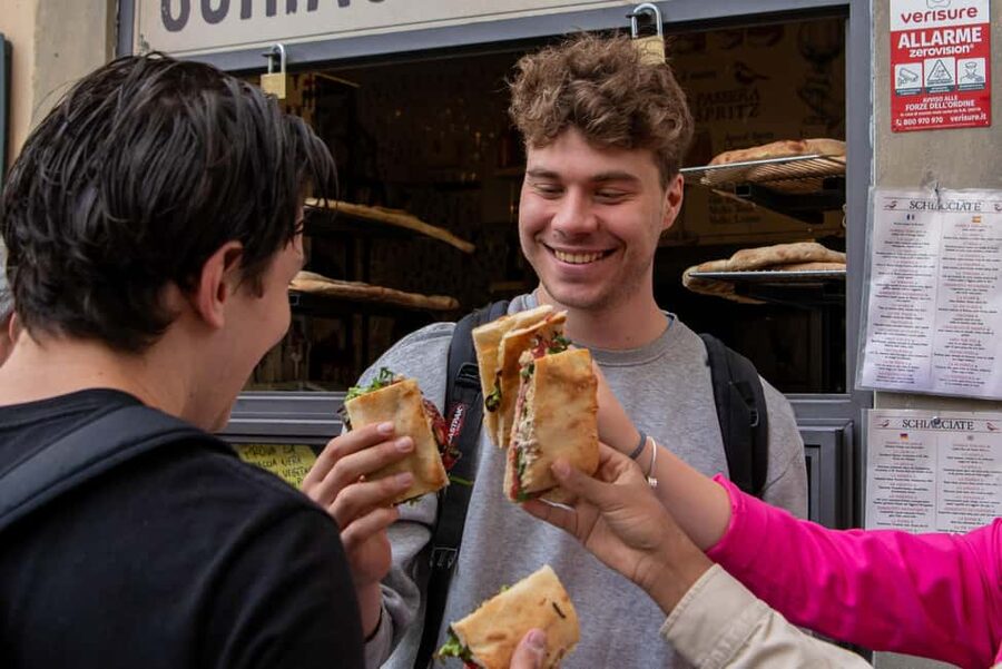 Florence: Guided Food Walking Tour with Tuscan Classics - Local eateries and a walking route