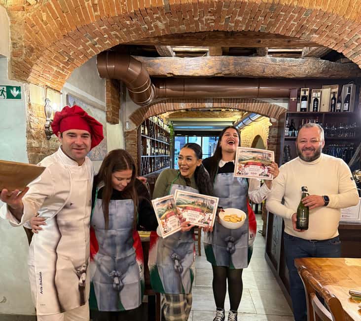Florence: Handmade Ravioli & Pasta Class with Unlimited Wine - Rolling dough and shaping fresh pasta