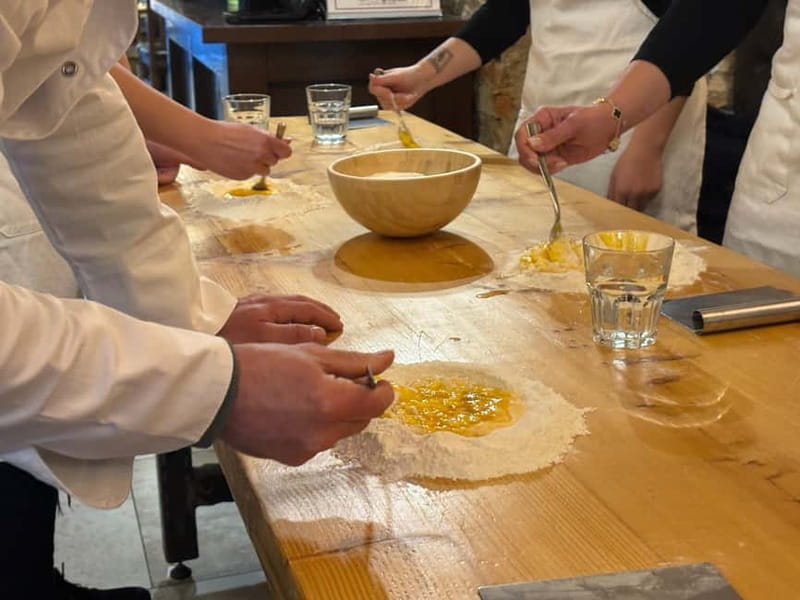 Florence: Handmade Ravioli & Pasta Class with Unlimited Wine - Tiramisu, wine, and the meal you helped make