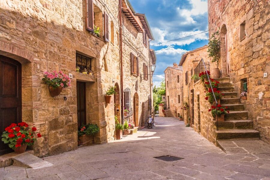 Florence: Monteriggioni & Val d'Orcia Optional Wine Tasting - A full day beyond Florence