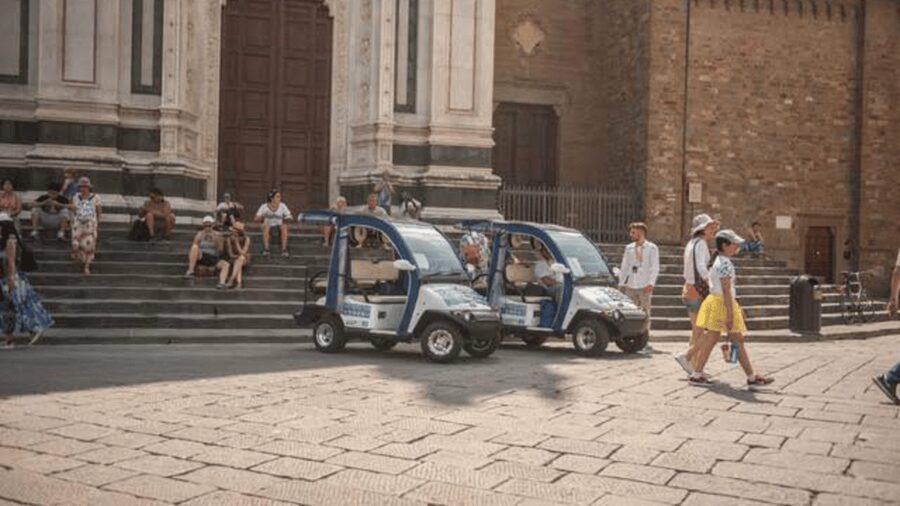 Florence: Old Town Golf Cart Excursion - Churches, squares, and a broad city outline