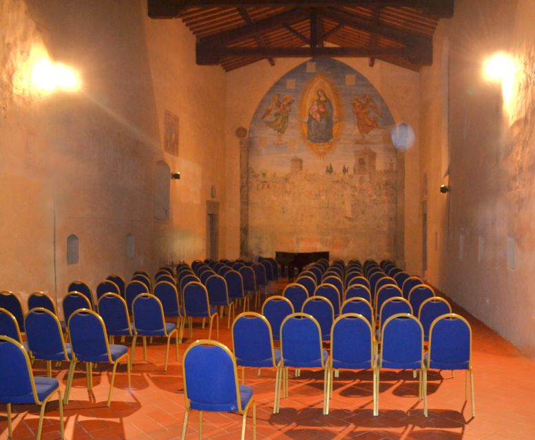 Florence: Opera Concert Entrance Ticket - A close-up concert in a small Florence church