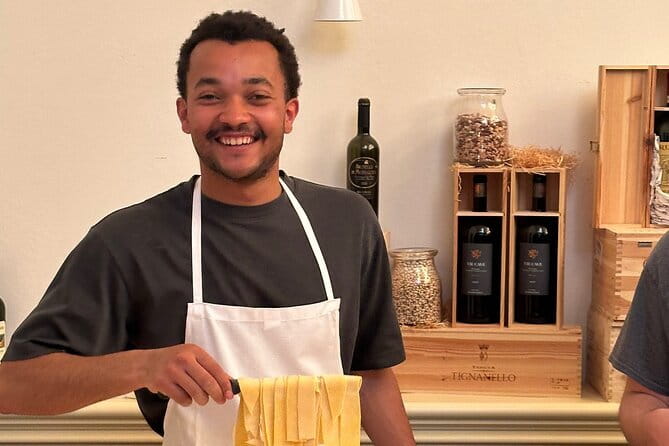 Florence: Pasta Cooking Class with Unlimited Wine - From flour to three pasta shapes