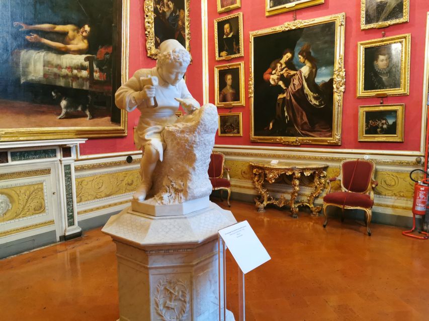 Florence: Pitti Palace, Boboli Garden, Palatine Gallery Tour - Inside the Palatine Gallery’s decorated rooms