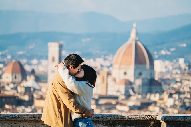 Florence: Private Photoshoot at Piazzale Michelangelo - Meeting near Pablito Panorama Bar