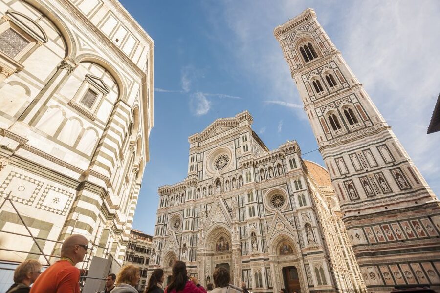 Florence: Private Walking Tour of Florence's Hidden Gems - Santa Croce and the Bargello: people behind the façades