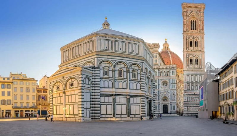 Florence: Skip-the-Line Duomo, Baptistery, Giotto Bell Tower - Starting across from the Duomo Museum