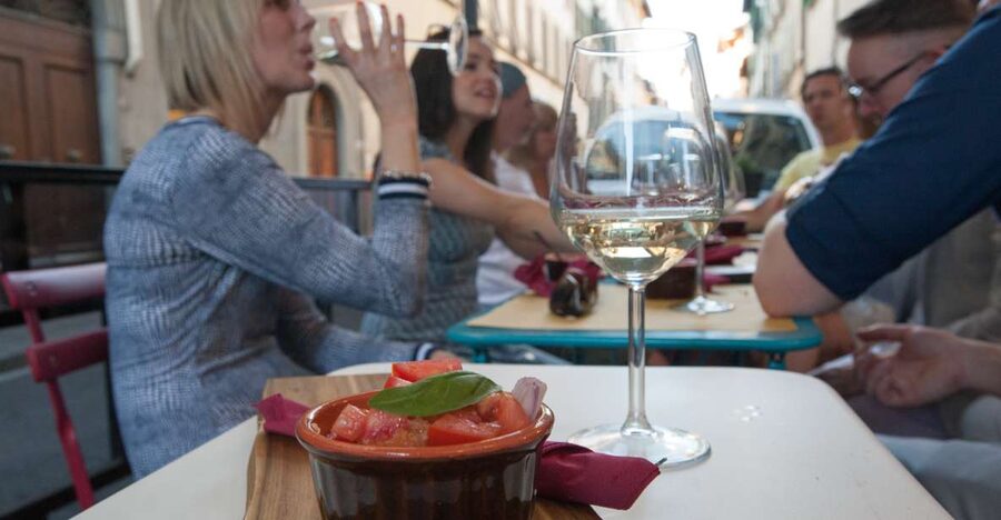 Florence: Sunset Wine and Food Tour - Tuscan starters, cheese and local wine