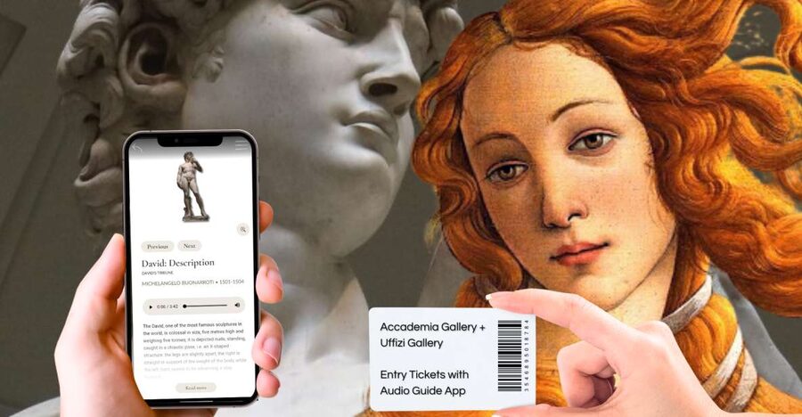 Florence: Uffizi & Accademia Priority Tickets with Audio App - At the Accademia, give David more than a glance
