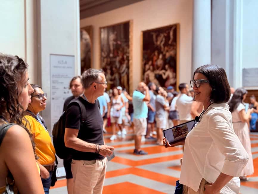 Florence: Uffizi & Accademia Small Group Walking Tour - David first, then Florence on foot