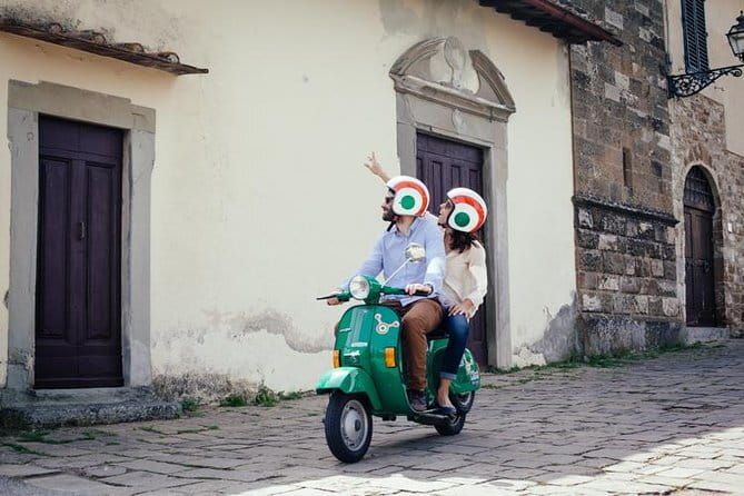 Florence Vespa Tour: Tuscan Hills and Italian Cuisine - Villa del Poggio Imperiale and the road beyond