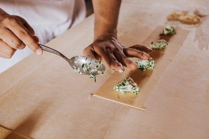 Francy's Pasta & Gnocchi on Top of Florence Hills - Making three pastas and their sauces