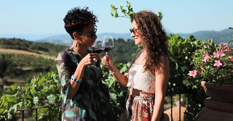 From Florence: Chianti Wine Tour with Tastings - The second winery: vines, cellar and garden