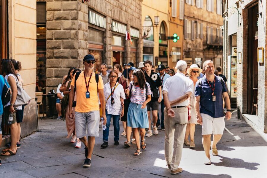 From Florence: Siena, San Gimignano, Pisa & Lunch at Winery - Lunch among the Chianti vines