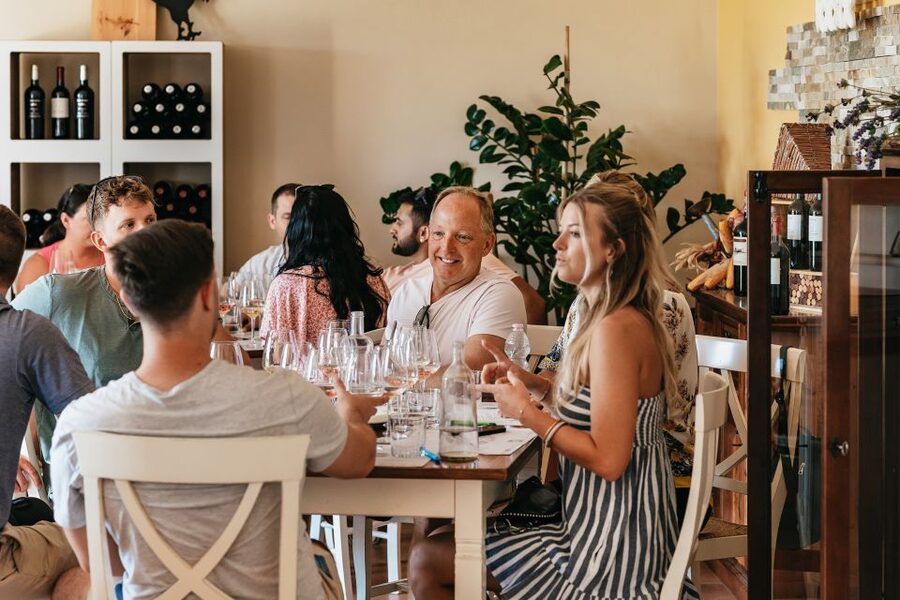 From Florence: Small Group Wine Tasting Tour to Tuscany - The second estate: wines with local food