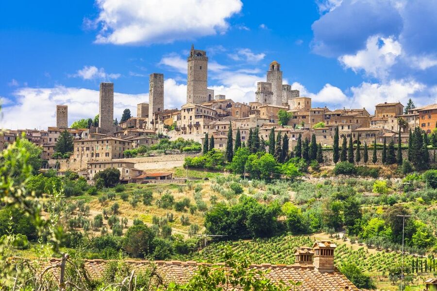 From Florence: Tuscany Highlights Full-Day Tour - San Gimignano: towers, lanes and a short wander