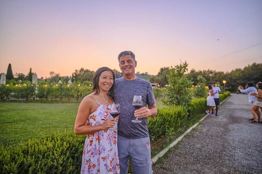 From Florence: Wine Tasting and Dinner in Chianti Vineyards - Dinner among the vines