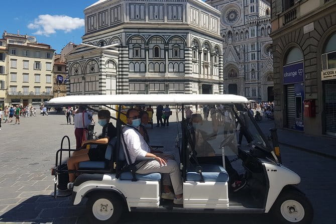 Golf Cart Tour of Florence Michelangelo & Panoramic Hills - What the guides add to a short tour