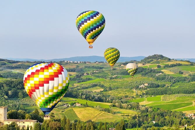 Hot Air Balloon ride in Tuscany countryside from Chianti - FAQ