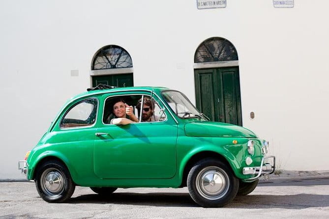 Self-Drive Vintage Fiat 500 Tour from Florence: Tuscan Hills and Italian Cuisine - A Tuscan lunch breaks up the drive