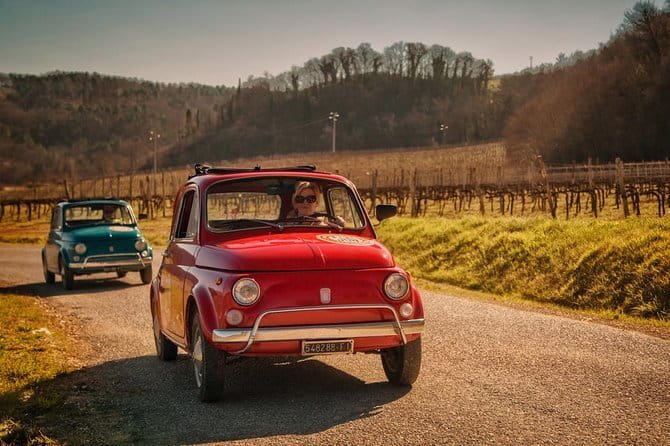 Self-Drive Vintage Fiat 500 Tour from Florence: Tuscan Wine Experience - Reaching the 15th-century villa and wine estate