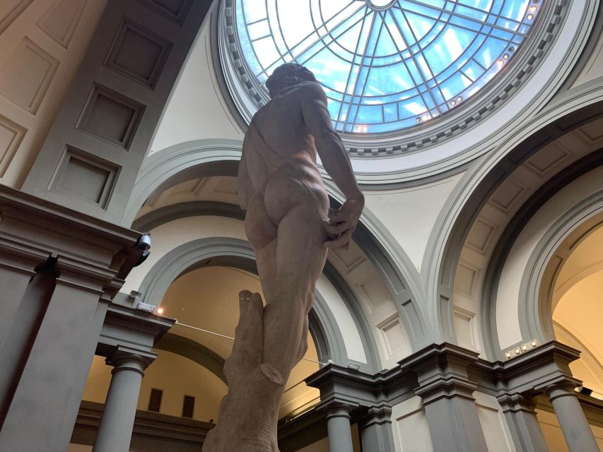 Skip-the-Line Accademia Tour – See Michelangelo’s David! - The Prisoners show Michelangelo at work