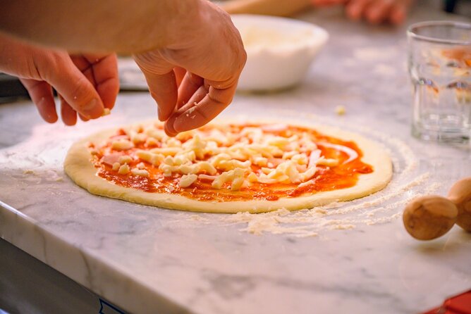 The Italian Way: Pizza and Gelato Class with Unlimited Wine - Eat the pizza you made, with wine at the table